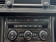 Seat Leon 5F Carbonoptik climate Control Kohlenstoff Klimaabdeckung