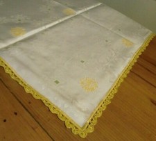 Tischdecke weiß 125x160