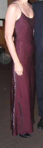 Abendkleid dunkelrot
