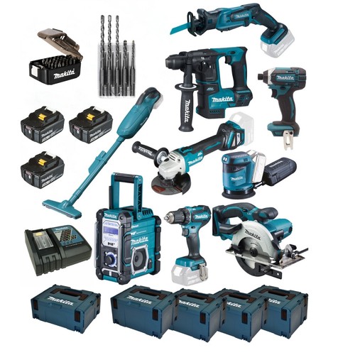 Makita akku combo set - combo, xxl