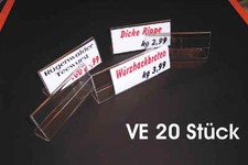 Tischaufsteller, L-Aufsteller, Preisschildständer,Preisschildhalter,Preisschild