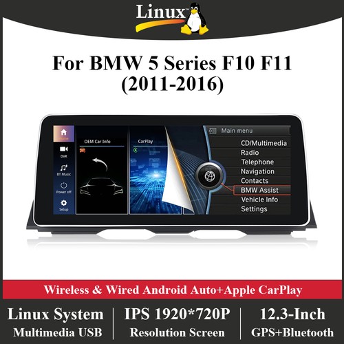 Carplay android auto - 12,3",