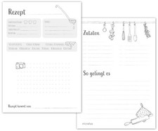 Rezeptkarten zum