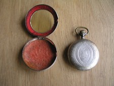 Taschenuhr Nachtigall,  Remontoir Ancre Ligne Droite mit Uhrenetui