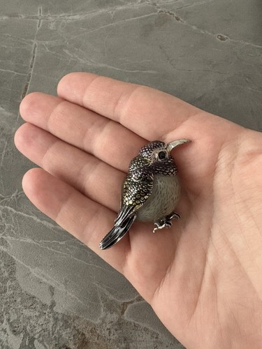 Brosche vogel - -,