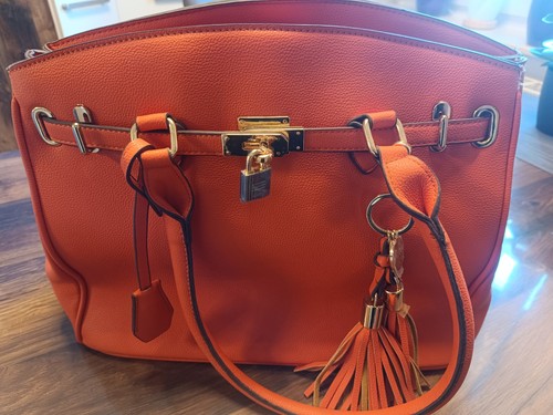 Handtasche damen orange - handtasche,