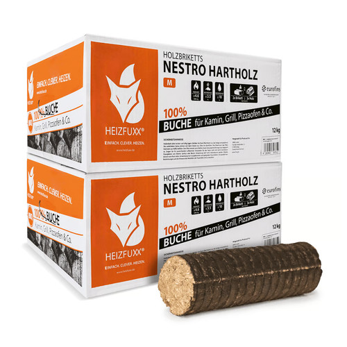 Heizfuxx nestro holzbriketts - heizfuxx,