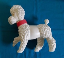 alter DDR Plaste Hund Pudel