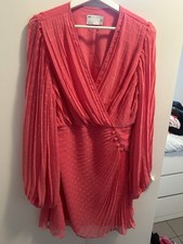 asos Kleid Wickeloptik Pink Wert 90€ 