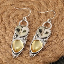🦉Vintage Eulen Ohrringe