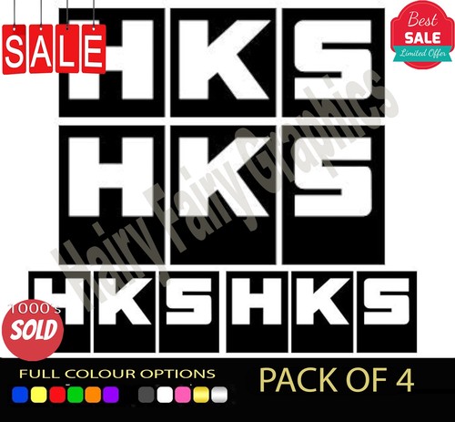 Hks vinyl aufkleber - x,