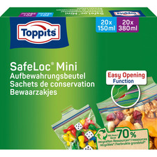 Toppits SafeLoc Mini 40 St