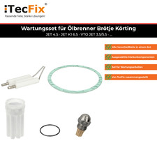 Wartungsset für Ölbrenner