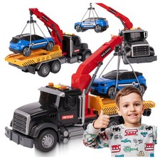 Malplay Autoaufzug LKW Pannenhilfe Spielzeug Auto Licht Sound für Kinder Geschen