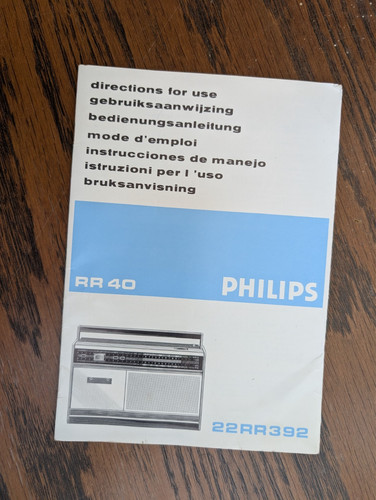 Bedienungsanleitung philips - bedienungsanleitung,