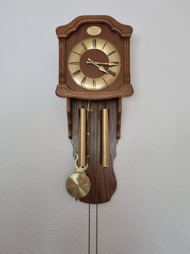 Wanduhr pendeluhr holz vintage - wanduhr,