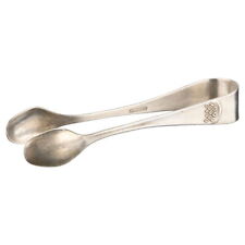 Zuckerzange Robbe & Berking 90iger Silber Karat