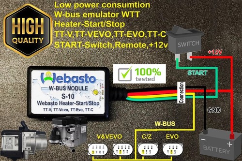 Webasto bus module - module, s-10