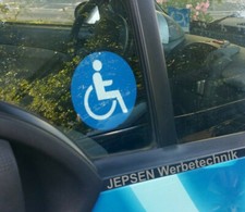 Rollstuhlfahrer behindert - 2x,
