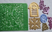 Wachsmotiv-Wachsbordüre-Verzierwachs-Platte-Kerzenkunst-Kerzenwachs