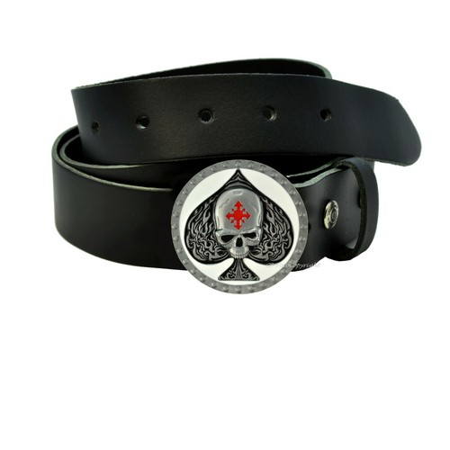 Gothic skull buckle - gothic,