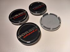 4 Stück - Borbet Wheels - "K138" - Felgendeckel / Nabendeckel - NEU