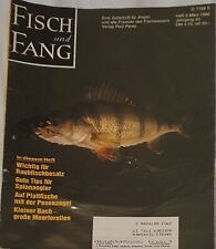 Angelzeitschrift Fisch und Fang Ausgabe vom März 1982 