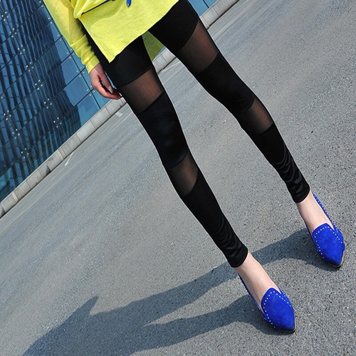 Sexy damen legging - legging, mit