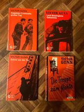 Victor Gunn: 4 alte Goldmann Krimi (Titel siehe Foto) - Chefinspektor Cromwell