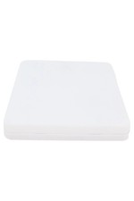 XXL LUTZ Deckenleuchte Quadratisch Weiß Kunststoff 22cm Minimalistisch