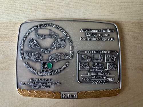Plakette badge oldtimer - plakette,