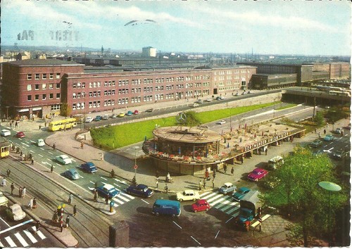 Duisburg rhein am - ak,