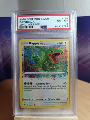 Pokemon karte rayquaza - rayquaza, psa