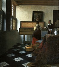 Herr und Dame am Virginal