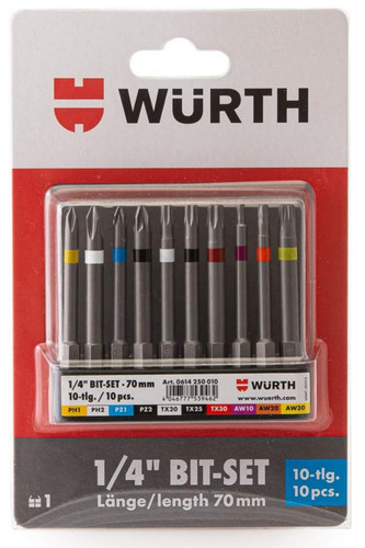 Würth bit sortiment teilig - würth,