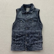 G-Star Weste Herren S Blau Slim Tailor Denim