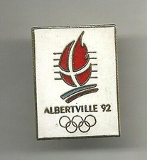 OLYMPIA PIN  EMBLEM ALBERTVILLE     410