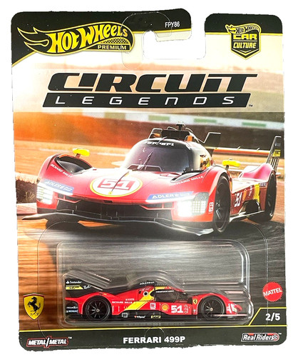 Hot wheels ferrari 499p - 499p, 2/5