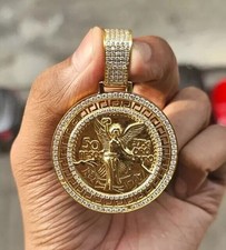 14K Gelbgold plattiert 50