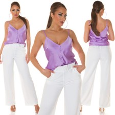 Satin Top Für Damen Koucla