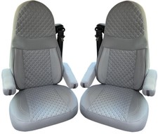 Wohnmobil Schonbezüge für Aguti GIS Liner und Milan Sitze in Grau (GT409)