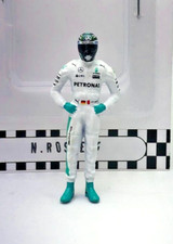 Nico Rosberg Mercedes W07 Figur 2016 1/43 Druckguss Modell F1 Auto Cartrix
