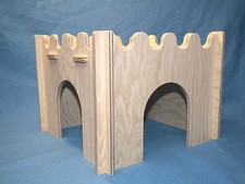 Praktisches Meerschwein Zwergkaninchen Holz Haus zerlegbar Burg Meerschweinchen