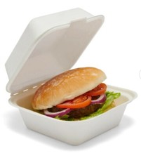 Kompostierbare Bagasse Burger