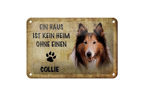 Blechschild spruch 18x12 - spruch,