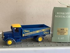 ✅ Roskopf Nostalgie 1032 1:87 Mercedes L5 Lastwagen Olex (EW370-8R7/7)