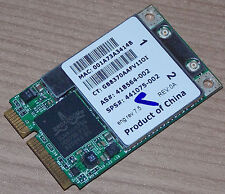 HP Compaq 6510b Mini PCIe PCI Express WLAN WIFI Card Karte 418564-002 441075-002
