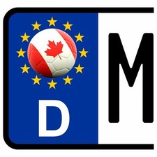 KANADA Kennzeichen Aufkleber