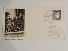 JOHN F. KENNEDY ERSTTAGSBRIEF