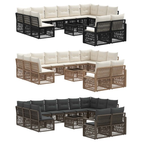 Gartensofa rattan sitzgruppen - rattan,